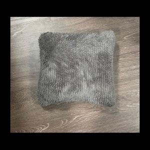 Gray Throw Pillow
